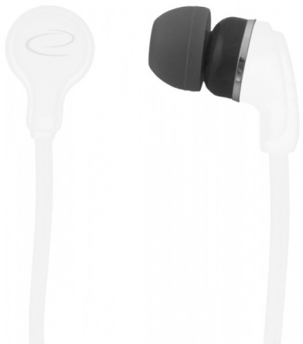 Esperanza EH147W headphones/headset Wired In-ear Music White image 1