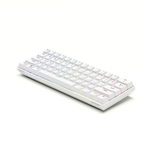SAVIO Mechanical Keyboard Whiteout Blue (Outemu Blue ), White image 5
