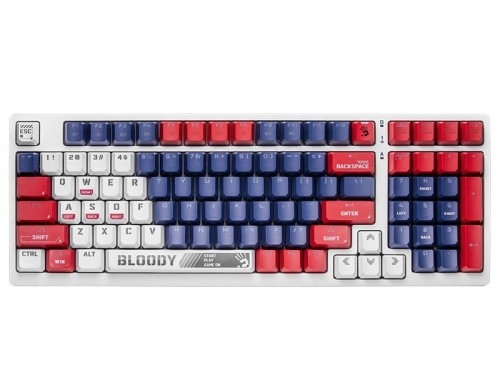 A4 Tech Mechanical keyboard A4TECH BLOODY S98 USB Sports Navy (BLMS Red Switches) A4TKLA47263 image 3