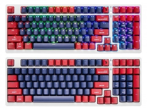 A4 Tech Mechanical keyboard A4TECH BLOODY S98 USB Sports Navy (BLMS Red Switches) A4TKLA47263 image 4