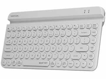 A4 Tech Wireless keyboard A4tech FSTYLER FBK30 White 2.4GHz+BT (Silent) A4TKLA47187