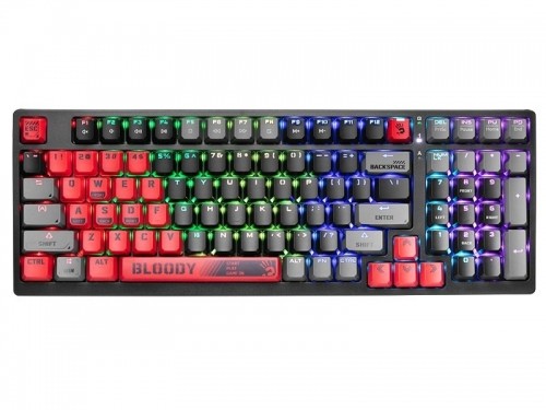 A4 Tech Mechanical keyboard A4TECH BLOODY S98 USB Sports Red (BLMS Red Switches) A4TKLA47261 image 1