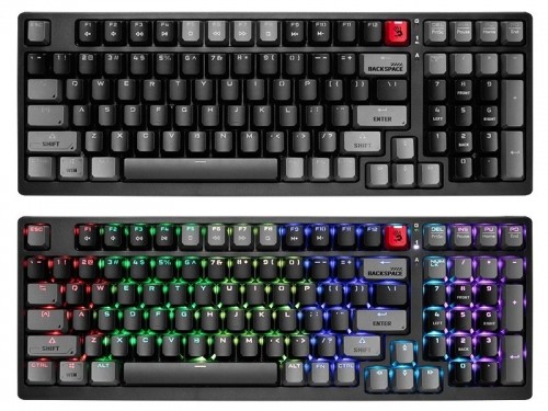 A4 Tech Mechanical keyboard A4TECH BLOODY S98 USB Sports Red (BLMS Red Switches) A4TKLA47261 image 4