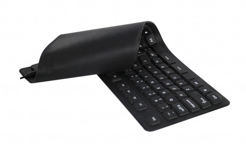 Esperanza EK140 Silicone USB QWERTY Keyboard Black image 2