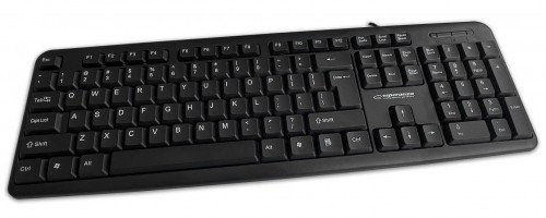 Esperanza Norfolk EK139 Wired USB keyboard, black image 1