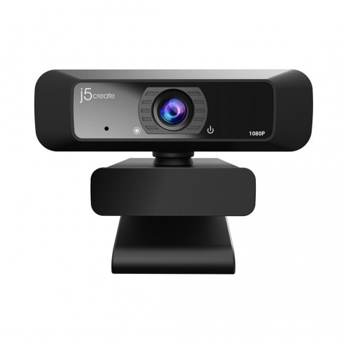 J5 Create j5create JVCU100 USB™ HD Webcam with 360° Rotation, 1080p Video Capture Resolution, Black image 1