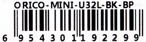 ORICO MINI HUB USB-A, 3x USB-A (2x2.0, 1x3.1), MINI-U32L-BK-BP image 1