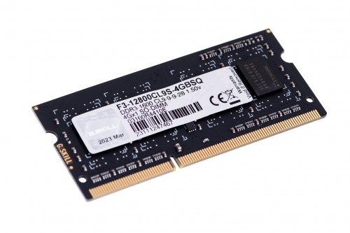 G.Skill 4GB DDR3-1600 SQ memory module 1 x 4 GB 1600 MHz image 1