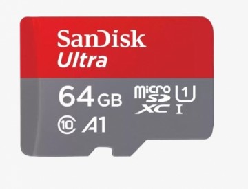 Sandisk Western Digital SDSQUAB-064G-GN6MA memory card 64 GB MicroSDXC UHS-I Class 10