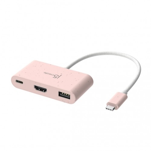 J5 Create j5create JCA379ER - USB-C® to HDMI™ & USB™ Type-A with Power Delivery image 2