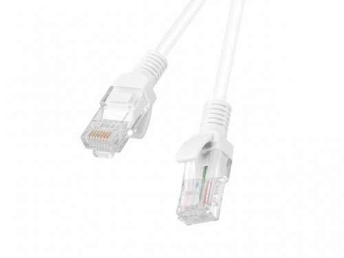 Lanberg PCU5-10CC-0300-W networking cable White 3 m Cat5e U/UTP (UTP) image 1
