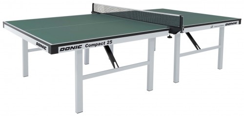 Tennis table indoor 25mm DONIC Compact 25 ITTF Green image 1