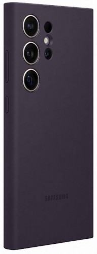 EF-PS928TEE Samsung Silicone Cover for Galaxy S24 Ultra Dark Violet image 1