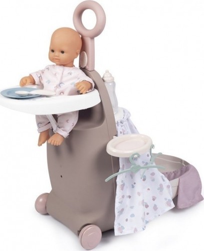 Smoby Baby Nurse Multifunctional Suitcase with a cot for a doll image 1