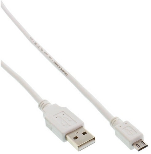 Kabel USB InLine microUSB 1.5m black (31715Q) image 1