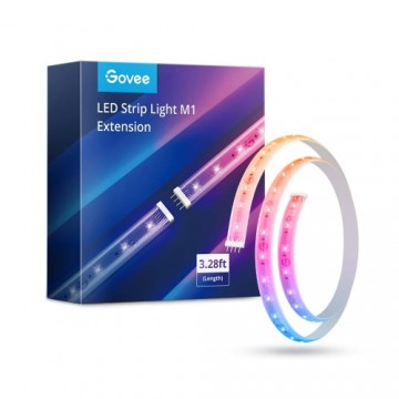 Govee H100E LED gaismas lentes M1 pagarinājums 1 m | LED lentes pagarinājums | RGBIC, saderīgs ar Matter