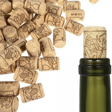 Wine bottle corks - 100 pcs. Ruhhy 22876 (17222-0)