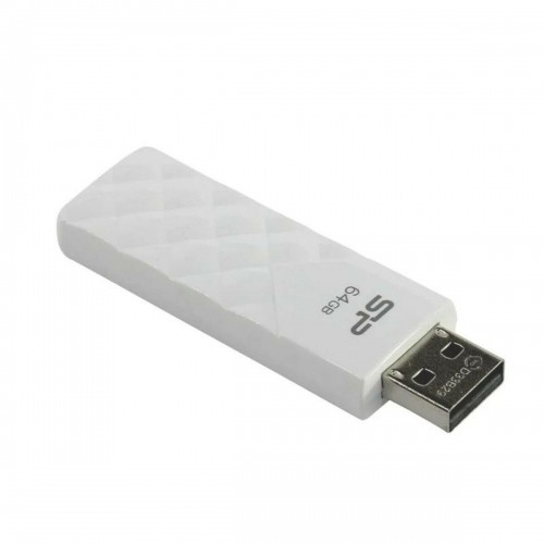 USB Zibatmiņa Silicon Power Blaze B03 64 GB Balts image 3