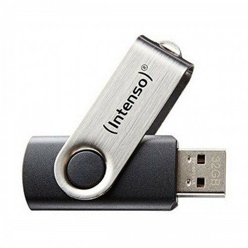 Zīmuļasināmais INTENSO 3503490 USB 2.0 64 GB Melns 64 GB USB Zibatmiņa image 1