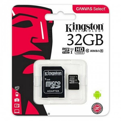 Mikro SD Atmiņas karte ar Adapteri Kingston SDCS2 100 MB/s exFAT image 5