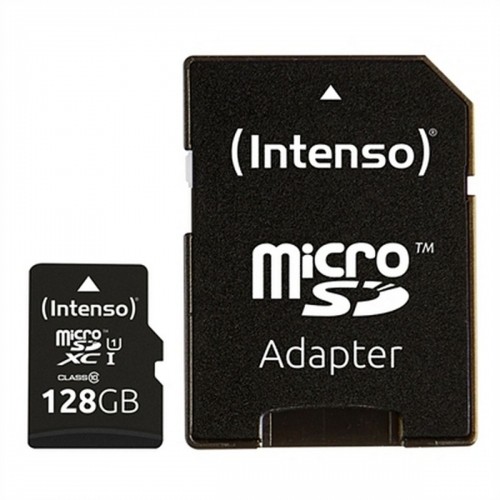 Mikro SD Atmiņas karte ar Adapteri INTENSO 34234 UHS-I XC Premium Melns image 4