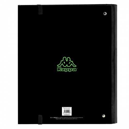 Gredzenveida stiprinājums Kappa Black Zaļš Melns 27 x 32 x 3.5 cm image 2