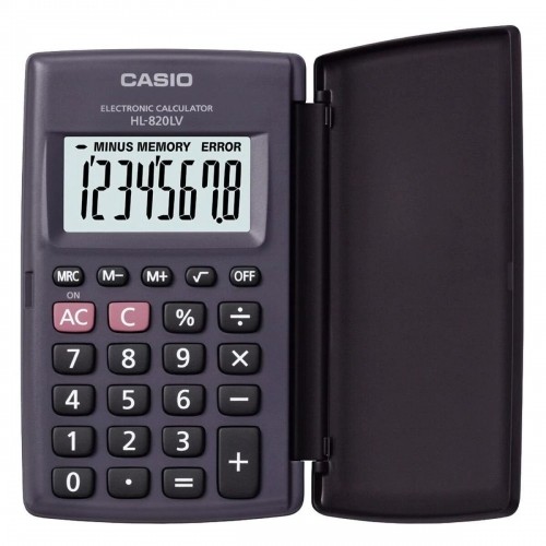 Kalkulators Casio A23 Pelēks Sveķi 10 x 6 cm image 1