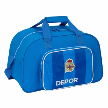 R. C. Deportivo De La CoruÑa Спортивная сумка R. C. Deportivo de La Coruña Синий 40 x 24 x 23 cm