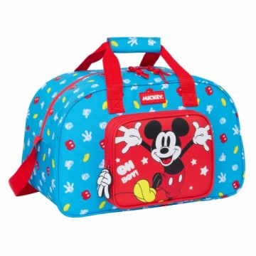 Спортивная сумка Mickey Mouse Clubhouse Fantastic Синий Красный 40 x 24 x 23 cm