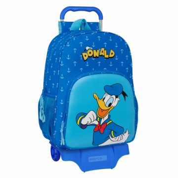Школьный рюкзак с колесиками Donald Синий 33 x 42 x 14 cm