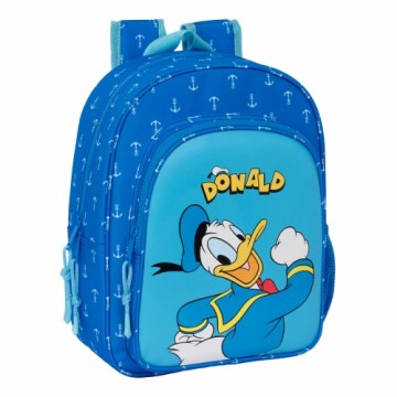 Школьный рюкзак Donald Синий 26 x 34 x 11 cm