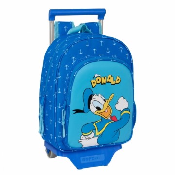 Школьный рюкзак с колесиками Donald Синий 26 x 34 x 11 cm