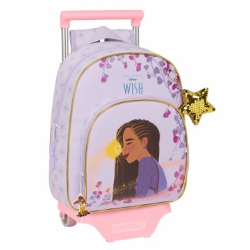 Школьный рюкзак с колесиками Wish Лиловый 28 x 34 x 10 cm
