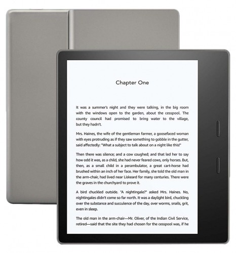Kindle Amazon Oasis e-book reader 8 GB Wi-Fi Graphite image 1