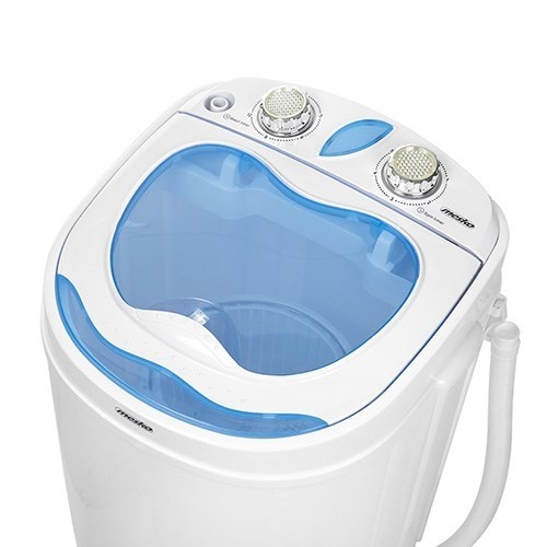 Adler Mesko Home MS 8053 washing machine Top-load 3 kg Blue, White image 3