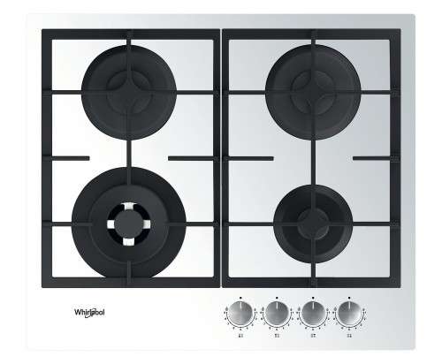 Whirlpool AKTL629/WH hob White Built-in 59 cm Gas 4 zone(s) image 1