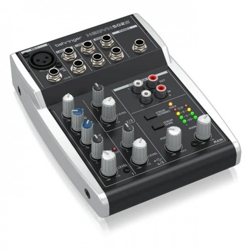 Behringer XENYX 502S - analogue audio mixer image 2