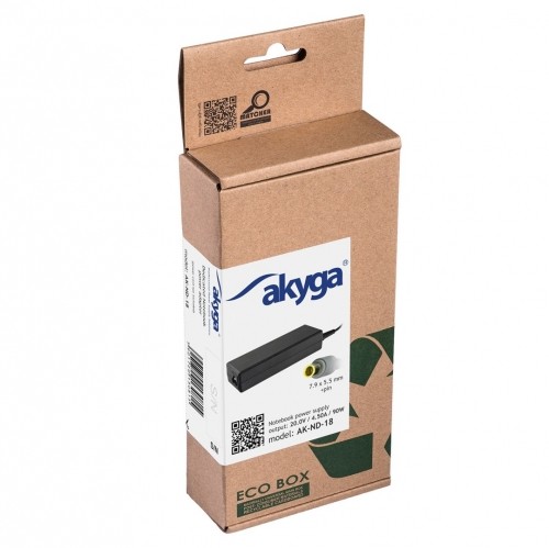 Akyga AK-ND-18 power adapter/inverter Indoor 90 W Black image 4