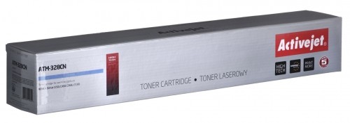 Activejet ATM-328CN toner cartridge for Konica Minolta printers, replacement Konica Minolta TN328C; Supreme; 28000 pages; cyan image 1