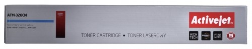 Activejet ATM-328CN toner cartridge for Konica Minolta printers, replacement Konica Minolta TN328C; Supreme; 28000 pages; cyan image 2