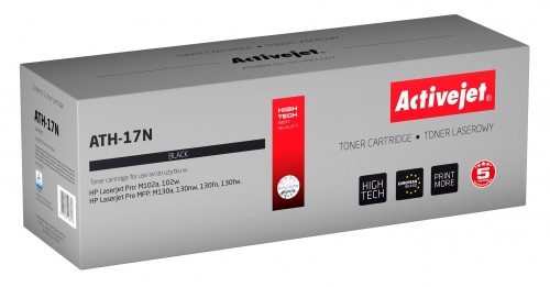 Activejet ATH-17N toner (replacement for HP 17A CF217A; Supreme; 1600 pages; black) image 1