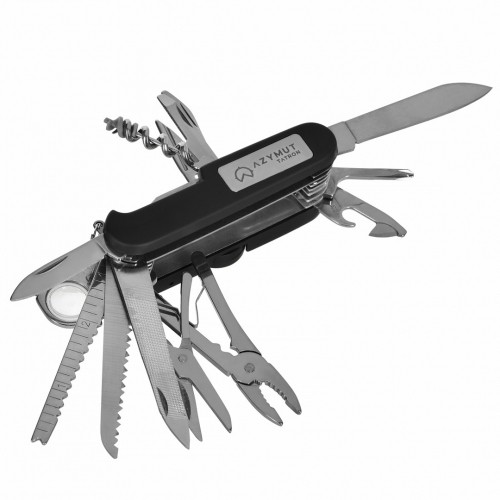 Pocket knife AZYMUT Tatron - 25 tools + belt pouch (HK20017BL) image 1