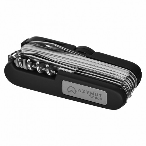 Pocket knife AZYMUT Tatron - 25 tools + belt pouch (HK20017BL) image 2