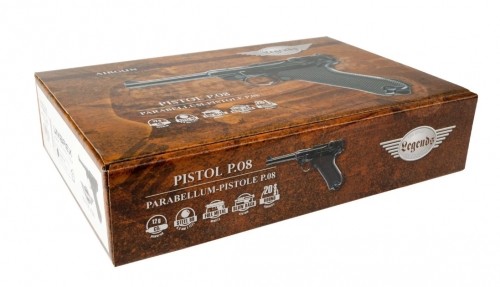 Air rifle pistol Legends P.08 Blow Back cal. 4.5mm BB EKP image 4