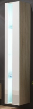 Cama Meble Cama Shelf unit VIGO NEW 180/40/30 sonoma/white gloss