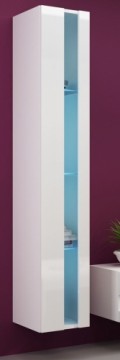Cama Meble Cama Shelf unit VIGO NEW 180/40/30 white/white gloss