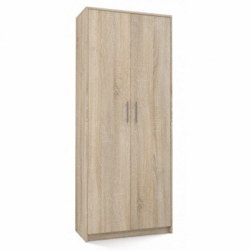Top E Shop Filing cabinet OLIV 2D 74x35x180 cm, sonoma
