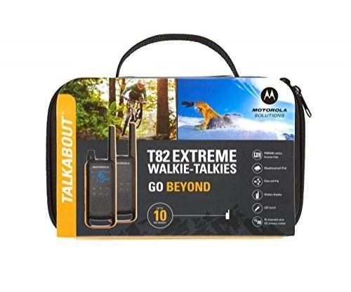 Motorola Talkabout T82 Extreme Twin Pack two-way radio 16 channels Black, Orange image 4