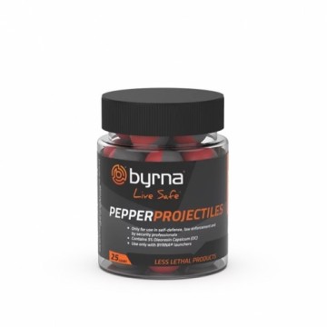 Pepper bullets BYRNA PEPPER k.68 25 pcs. for BYRNA (JB68305-1)
