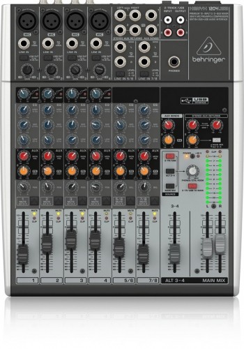 Behringer Xenyx 1204USB audio mixer 12 channels Grey image 1